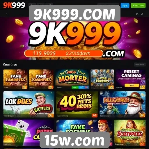 Análise das ofertas de jogos em 9K999.COM